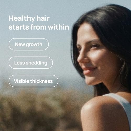 Lunos Grow Hair Growth Supplements - 17 Ingredient Hair Vitamins with Biotin, Saw Palmetto & Marine Collagen - 1 Month Supply Avelisse