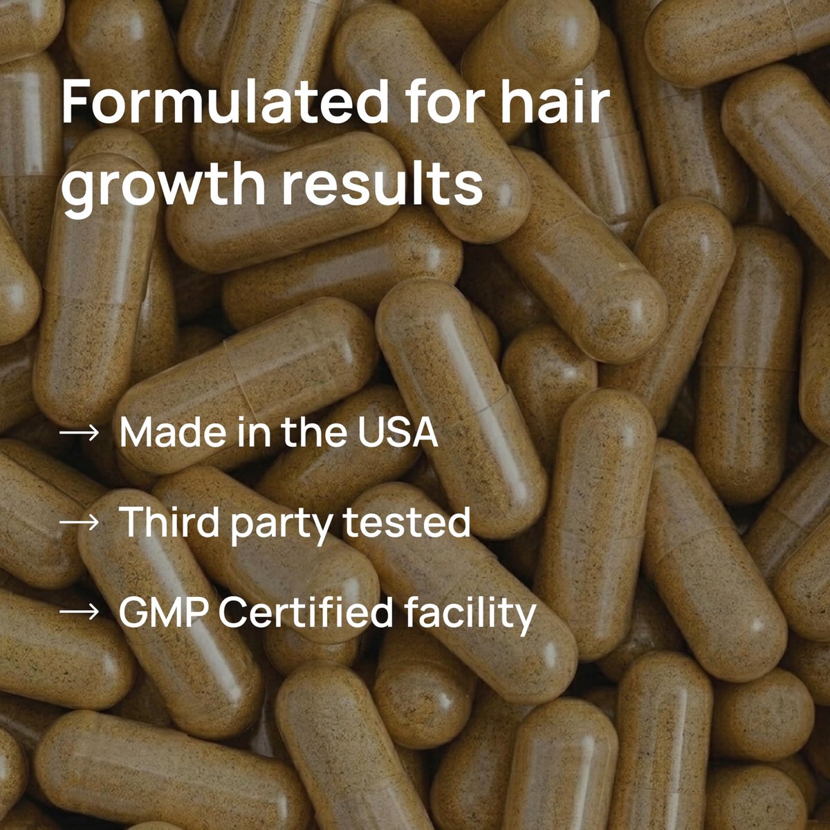 Lunos Grow Hair Growth Supplements - 17 Ingredient Hair Vitamins with Biotin, Saw Palmetto & Marine Collagen - 1 Month Supply Avelisse