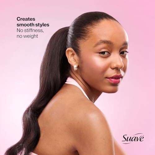 Suave Non-Aerosol Max Hold Hairspray Bundle – Unscented 2-Pack + Scented Hair Spray, 11 oz Each (3 Piece Set) Avelisse