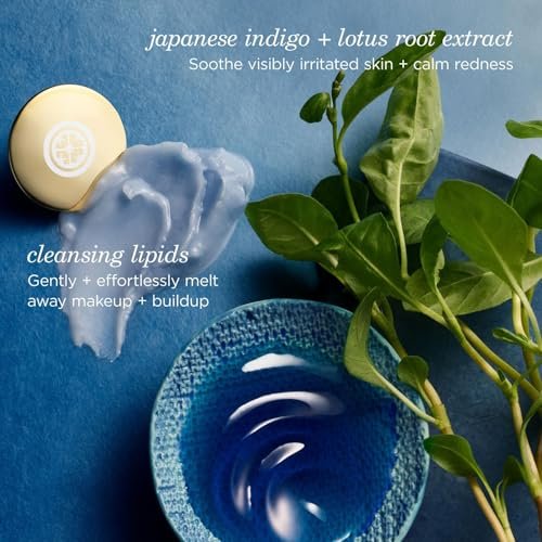 TATCHA The Indigo Cleansing Balm - Gentle Moisturizing Cleanser, Fragrance-Free, Buttery-Soft Makeup Remover (1.9 oz) Avelisse