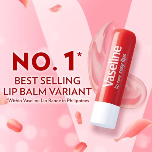 Vaseline Lip Therapy Original & Rosy Twin Pack – 2-Pack Lip Balm Set - görsel 15