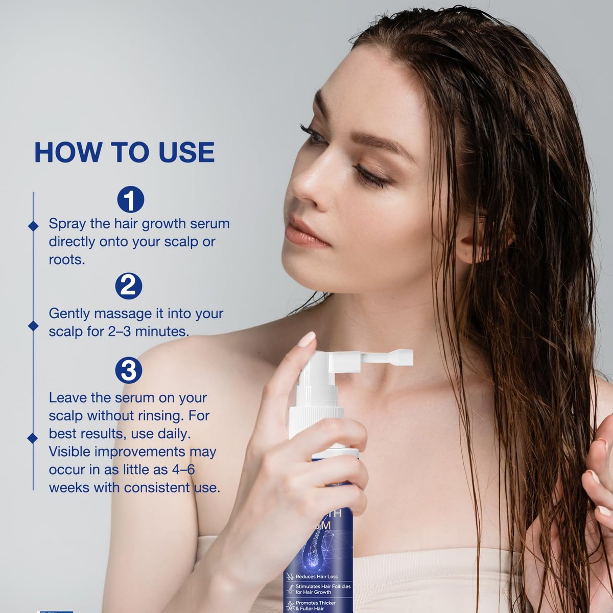 VENANOCI Hair Growth Oil Spray - Natural Hair Regrowth Serum with Rosemary & Biotin for Thicker, Fuller Hair | Anti-Hair Loss Treatment for Women and Men Avelisse