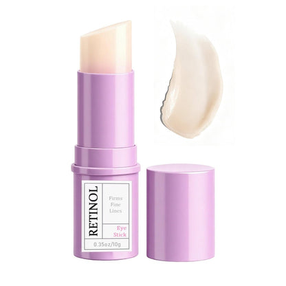 Retinol Eye Stick with Hyaluronic Acid & Collagen - Under Eye Cream for Dark Circles, Puffiness and Wrinkles, Anti-Aging Formula, 0.35 oz
