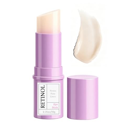 Retinol Eye Stick with Hyaluronic Acid & Collagen - Under Eye Cream for Dark Circles, Puffiness and Wrinkles, Anti-Aging Formula, 0.35 oz - görsel 2