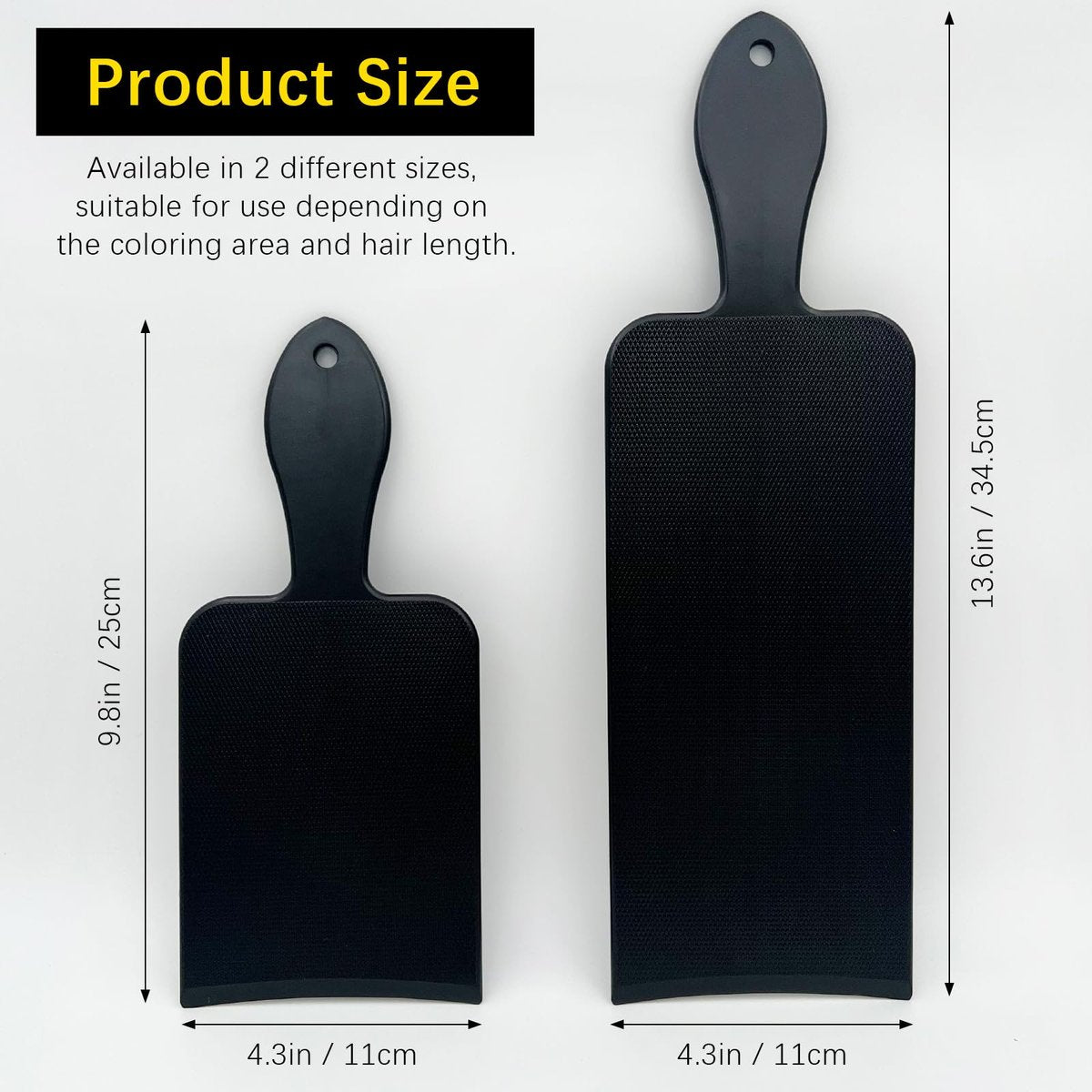 Brvlsoc 2-Piece Balayage Paddle & Highlighting Boards Set – Long & Short Hair Dye Foil Boards for Coloring, Bleaching & Precision Hair Salon Tools - görsel 5