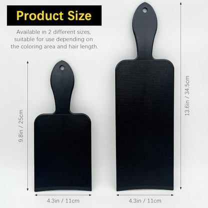 Brvlsoc 2-Piece Balayage Paddle & Highlighting Boards Set – Long & Short Hair Dye Foil Boards for Coloring, Bleaching & Precision Hair Salon Tools
