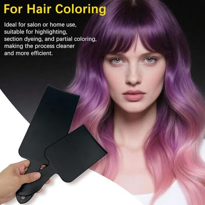 Brvlsoc 2-Piece Balayage Paddle & Highlighting Boards Set – Long & Short Hair Dye Foil Boards for Coloring, Bleaching & Precision Hair Salon Tools
