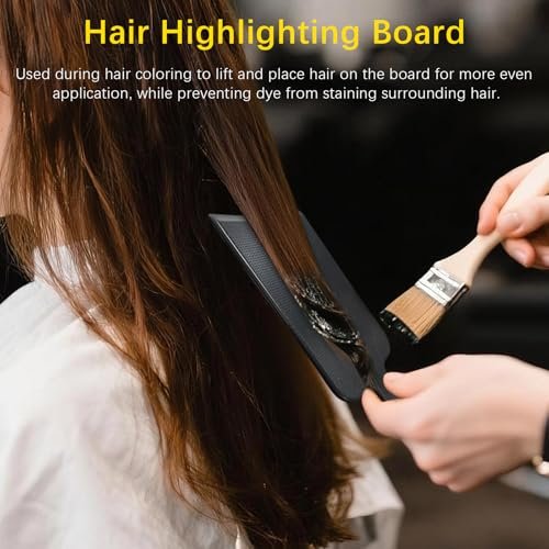 Brvlsoc 2-Piece Balayage Paddle & Highlighting Boards Set – Long & Short Hair Dye Foil Boards for Coloring, Bleaching & Precision Hair Salon Tools - görsel 4