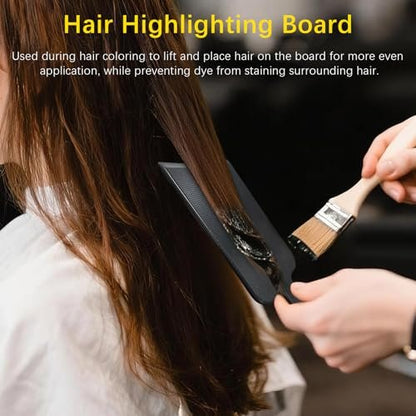 Brvlsoc 2-Piece Balayage Paddle & Highlighting Boards Set – Long & Short Hair Dye Foil Boards for Coloring, Bleaching & Precision Hair Salon Tools