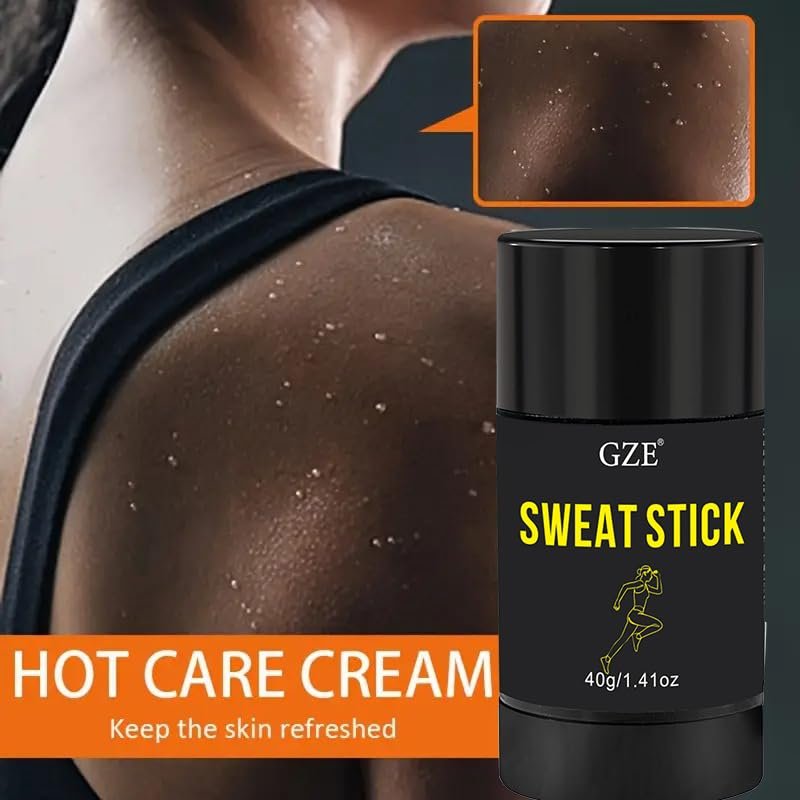 GZE Thermal Sweat Stick - Pre-Workout Warming Balm to Activate Sweat & Circulation, Boosts Performance for Gym, Sauna & Hot Yoga, Natural Heating Formula for Enhanced Warm-Up & Detox Avelisse
