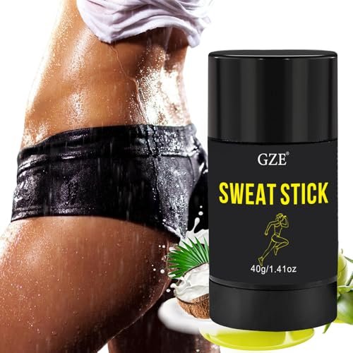GZE Thermal Sweat Stick - Pre-Workout Warming Balm to Activate Sweat & Circulation, Boosts Performance for Gym, Sauna & Hot Yoga, Natural Heating Formula for Enhanced Warm-Up & Detox Avelisse