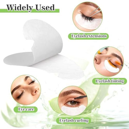 RAQEHO 50 Eye Pads for Lash Extensions – Hydrogel Under Eye Patches for Lash Techs, Bulk Pack Avelisse