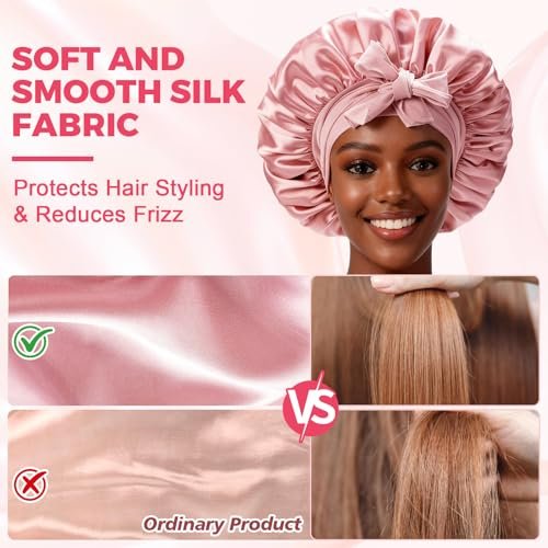 Waterproof Lace Wig Glue Kit with Tools, Reversible Wrap Cap Bonnet - Clear Silicone Adhesive for Hair Replacement Avelisse