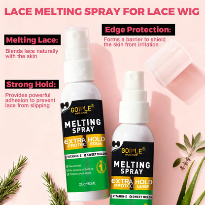 Waterproof Lace Wig Glue Kit with Tools, Reversible Wrap Cap Bonnet - Clear Silicone Adhesive for Hair Replacement Avelisse