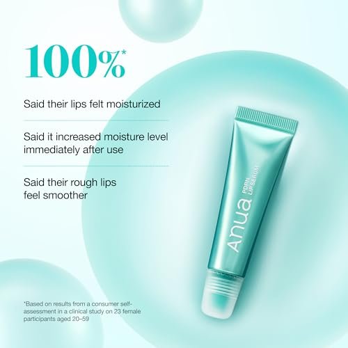 Anua PDRN Lip Serum – Long-Lasting Hydration for Dry, Cracked Lips with Salmon DNA, Hyaluronic Acid & Collagen | Korean Skincare | 0.33 fl.oz Avelisse