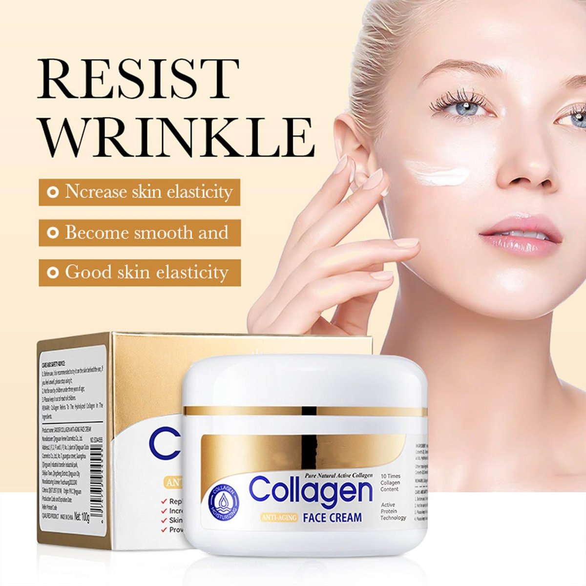 Collagen Skin Care Set - 7 Piece Anti Aging Face Care Kit with Facial Cleanser, Serum, Toner, Eye Cream, Cream & Face Mask for Hydrate, Firm & Smooth Wrinkles - görsel 3