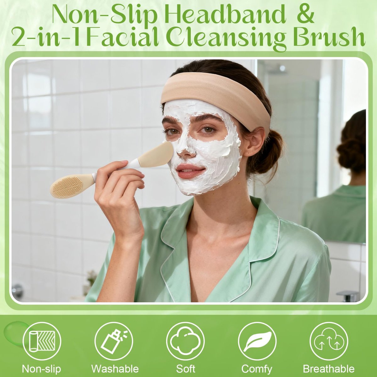 6-Piece Jade Roller & Gua Sha Set for Face - Natural Facial Massage Tools for Skincare and Lymphatic Drainage - görsel 9