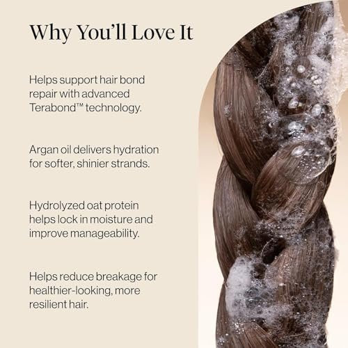 Kitsch Argan Oil Shampoo for Hair Growth – Repairing Shampoo with Terabond™ & Oat Protein – Hydrating, Sulfate-Free, Paraben-Free – 12.3 oz - görsel 14