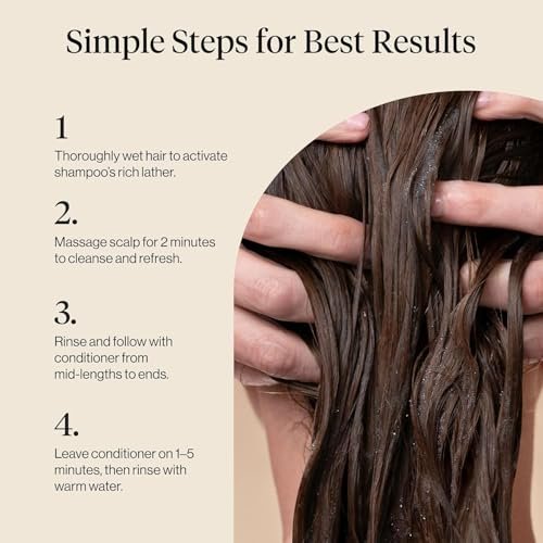 Kitsch Moisturizing Coconut Oil Liquid Conditioner for Women & Men – Deep Moisture, Shine & Manageability for Kinky, Curly & Coily Hair – Color-Safe, 12.3 oz - görsel 17