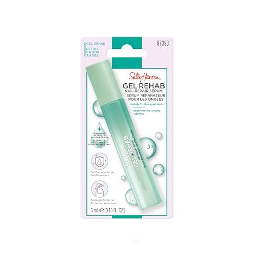 Sally Hansen Gel Rehab Nail Treatment Pen - Repair, Hydrate & Renew Damaged Nails with Keratin & Vitamin Complex, Mess-Free On-the-Go Nail Care - görsel 2