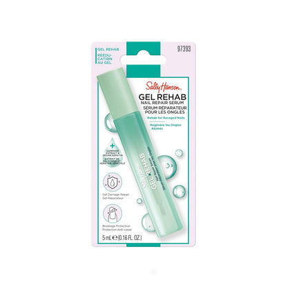 Sally Hansen Gel Rehab Nail Treatment Pen - Repair, Hydrate & Renew Damaged Nails with Keratin & Vitamin Complex, Mess-Free On-the-Go Nail Care