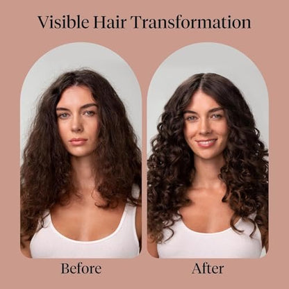 Kitsch Smoothing Castor Oil Liquid Shampoo – Nourishing Hair Shampoo for Women & Men – Smooths Dry, Damaged & Frizzy Hair – Clean, Bio-Based, Color-Safe Hair Care, Made in USA – 12.3 oz