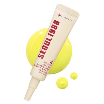 K-SECRET SEOUL 1988 Retinal Advanced Shot – Retinol Alternative Serum with 22,275 Spicules & Advanced Retinal Liposome 12% for Fine Lines & Skin Texture | Korean Skincare, 15ml