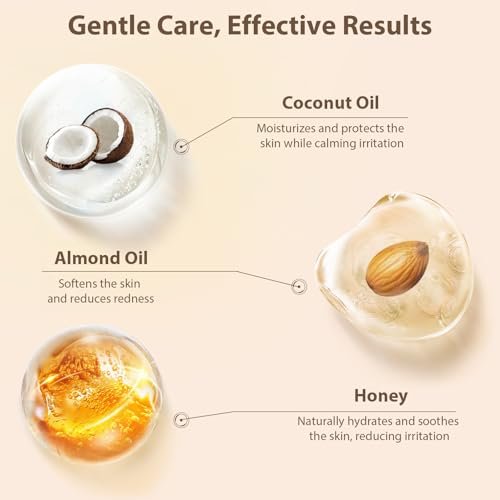 Anreacho Hard Wax Beads for Hair Removal – 2lb Waxing Beans for Coarse Hair, Home Wax Refill Bag with 10 Spatulas for Brazilian, Bikini, Face, Underarms Avelisse