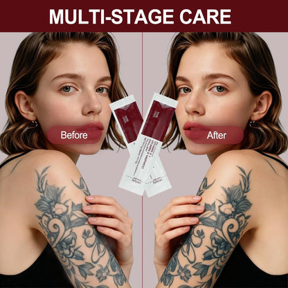 50 Pack Tattoo Aftercare Ointment with Vitamin A & D - Scar Repair & Intense Moisturizing Cream for Tattoo Healing & Skin Recovery - Professional Use for Artists, Studios