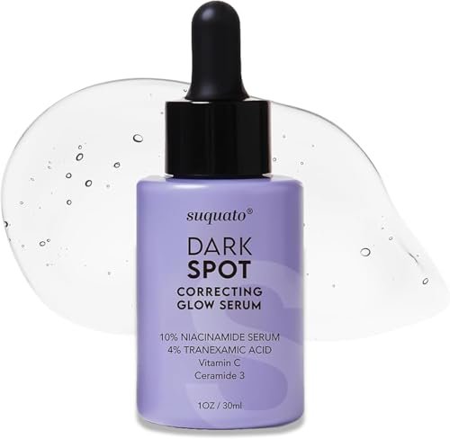 suquato Dark Spot Remover Serum with Tranexamic Acid, Niacinamide & Vitamin C – Hyperpigmentation & Melasma Care – Brightening & Correcting Face Serum (30ml) - görsel 2