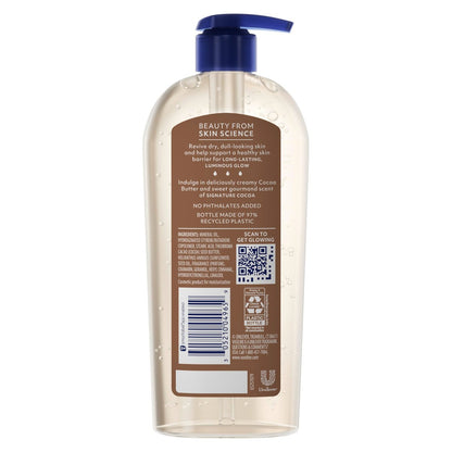 Vaseline Intensive Care Cocoa Radiant Body Gel Oil with 100% Pure Cocoa Butter, 12 oz Avelisse