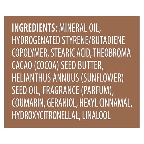Vaseline Intensive Care Cocoa Radiant Body Gel Oil with 100% Pure Cocoa Butter, 12 oz Avelisse
