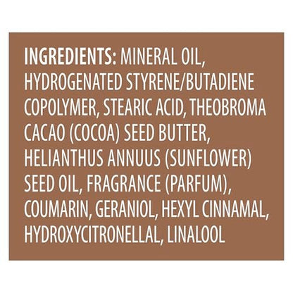 Vaseline Intensive Care Cocoa Radiant Body Gel Oil with 100% Pure Cocoa Butter, 12 oz Avelisse