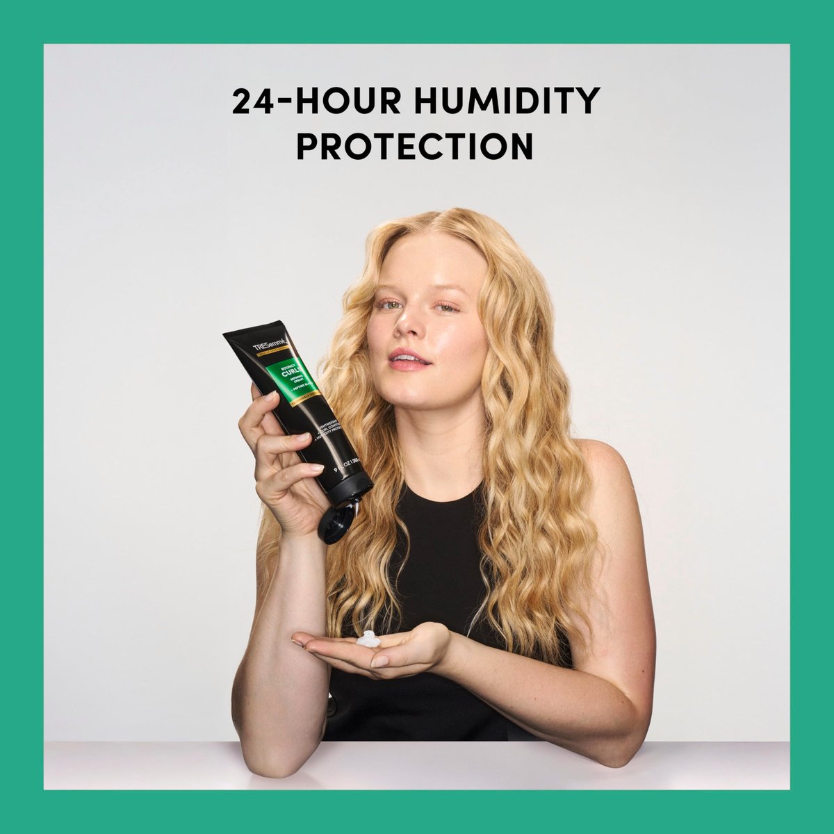 TRESemmé Defining Cream for Bouncy Curls, Lightweight Curl Control & Humidity Protection with Peptide Blend, 9 fl oz - görsel 7