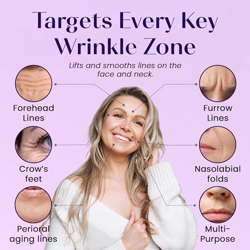 LumiDew Smile Line & Anti Wrinkle Patches - Face Tape for Wrinkles, Forehead & Lips, Japanese Face Tape Lifting & Anti Wrinkle Tape for Face, Forehead Wrinkle Patches Overnight Avelisse