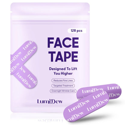 LumiDew Smile Line & Anti Wrinkle Patches - Face Tape for Wrinkles, Forehead & Lips, Japanese Face Tape Lifting & Anti Wrinkle Tape for Face, Forehead Wrinkle Patches Overnight Avelisse
