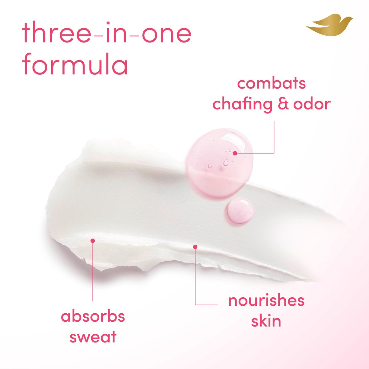 Dove Whole Body Deo Aluminum Free Anti-Chafe Deodorant Stick for Women - Berry Blush, 2.4 oz - görsel 5