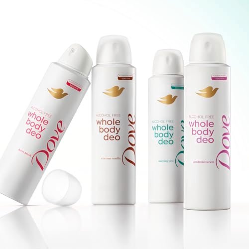 Dove Whole Body Deo Alcohol Free Deodorant Spray for Women - Morning Dew, 4 oz - görsel 14