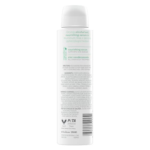Dove Whole Body Deo Alcohol Free Deodorant Spray for Women - Morning Dew, 4 oz - görsel 4
