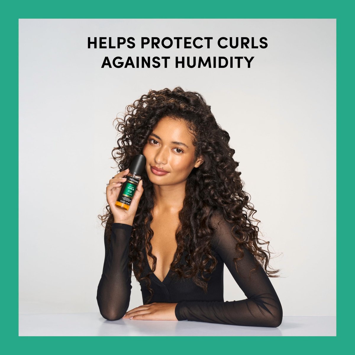 TRESemmé Biphase Oil Mist for Bouncy Curls – 48H Frizz Shield, Peptide Blend, 3.3 fl oz - görsel 7