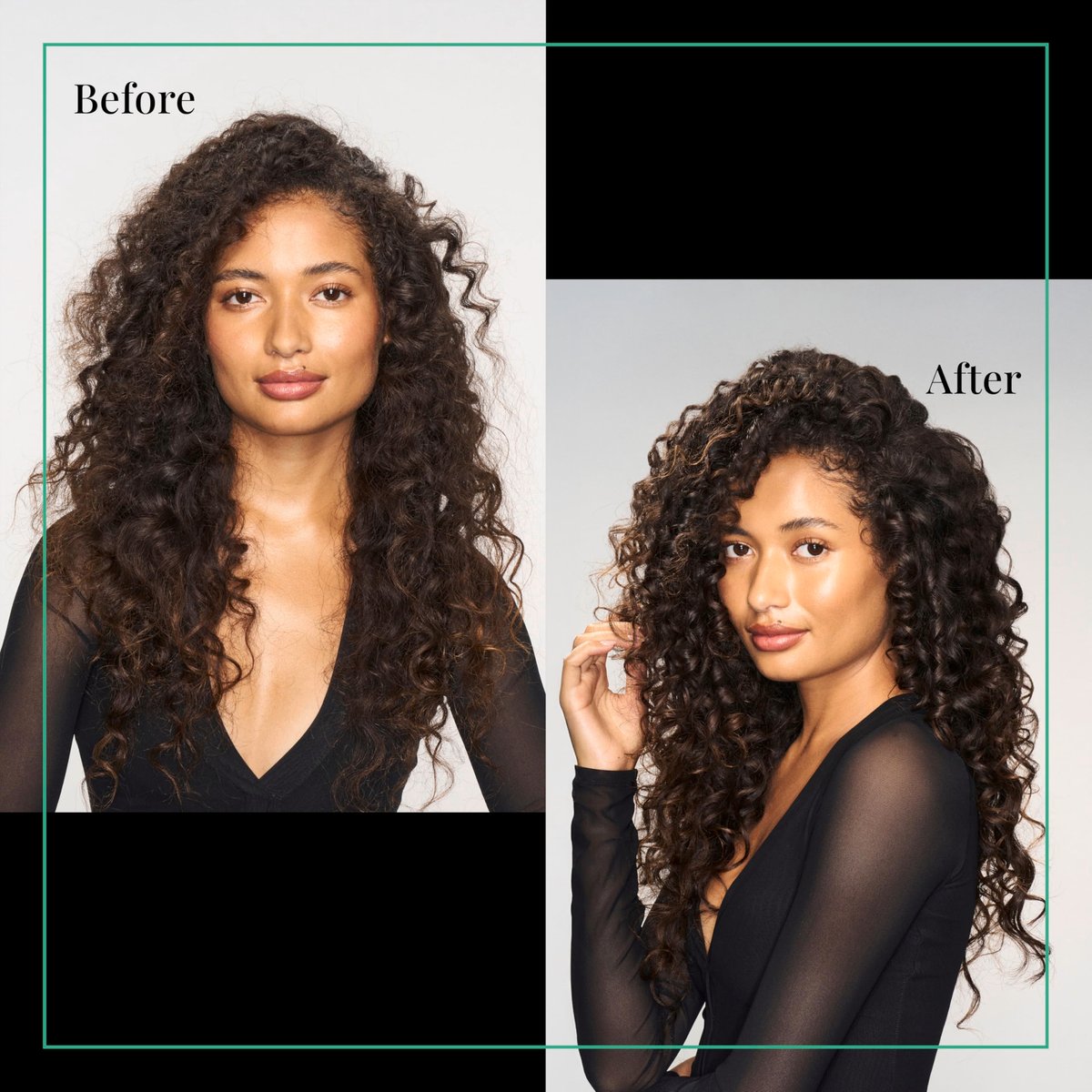 TRESemmé Biphase Oil Mist for Bouncy Curls – 48H Frizz Shield, Peptide Blend, 3.3 fl oz - görsel 11