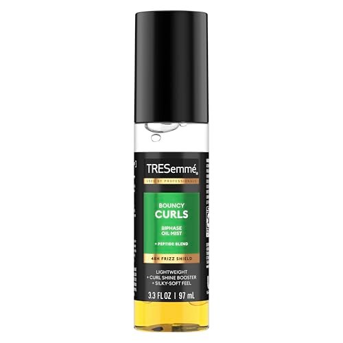 TRESemmé Biphase Oil Mist for Bouncy Curls – 48H Frizz Shield, Peptide Blend, 3.3 fl oz - görsel 2