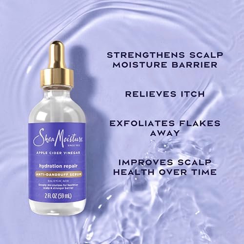 SheaMoisture Scalp Repair & Hydrate Anti-Dandruff Serum with Salicylic Acid and Scalp Repair Technology, 2 fl oz - görsel 7