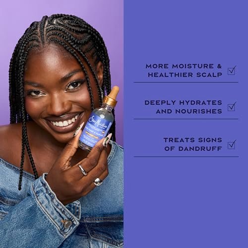 SheaMoisture Scalp Repair & Hydrate Anti-Dandruff Serum with Salicylic Acid and Scalp Repair Technology, 2 fl oz - görsel 5