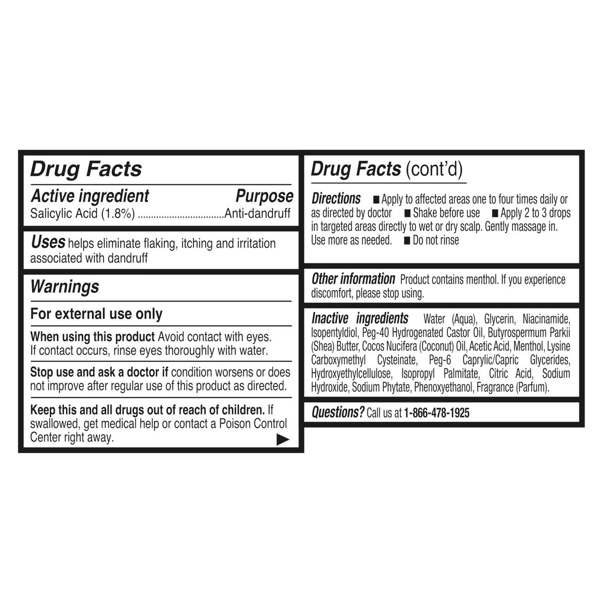 SheaMoisture Scalp Repair & Hydrate Anti-Dandruff Serum with Salicylic Acid and Scalp Repair Technology, 2 fl oz - görsel 18