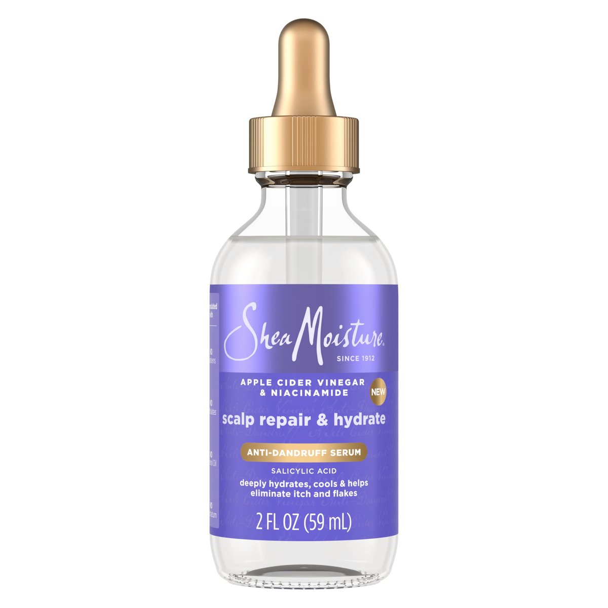 SheaMoisture Scalp Repair & Hydrate Anti-Dandruff Serum with Salicylic Acid and Scalp Repair Technology, 2 fl oz - görsel 2
