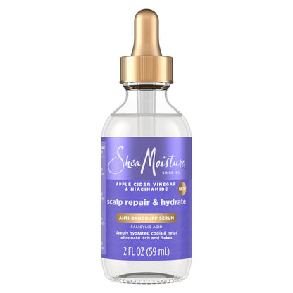 SheaMoisture Scalp Repair & Hydrate Anti-Dandruff Serum with Salicylic Acid and Scalp Repair Technology, 2 fl oz