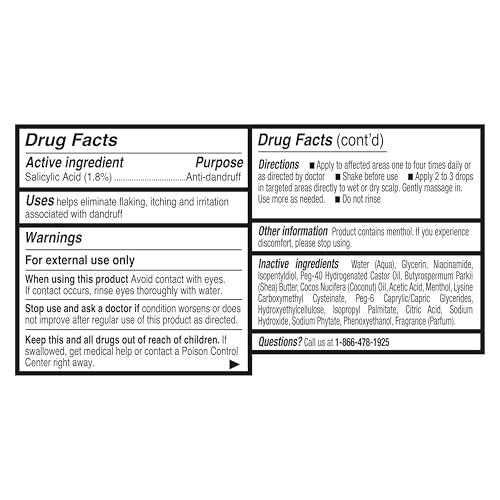 SheaMoisture Scalp Repair & Hydrate Anti-Dandruff Serum with Salicylic Acid and Scalp Repair Technology, 2 fl oz - görsel 17