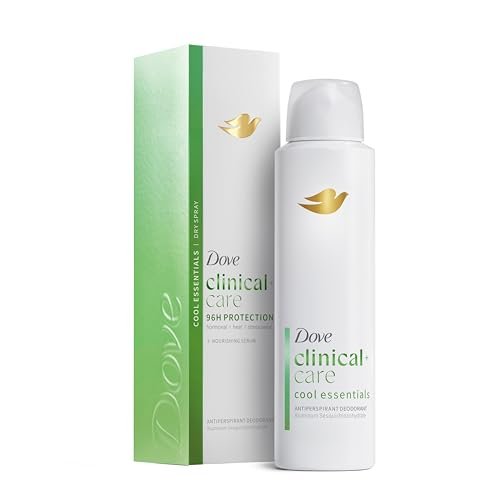 Dove Clinical + Care Antiperspirant Deodorant Dry Spray for Women Cool Essentials, 3.8 oz - görsel 2