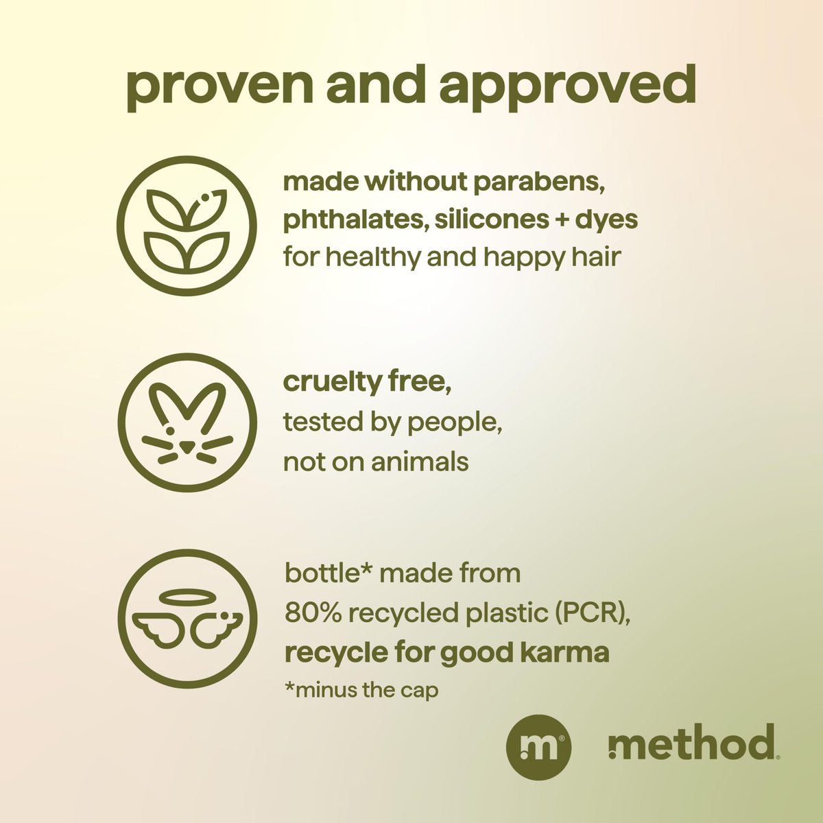 Method Men 2-in-1 Shampoo and Conditioner, Moss + Meadow - 14 oz - görsel 11